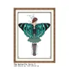 Butterfly Fairy Series Wzorka Zestaw krzyżowy Aida 14ct 11ct Count Canvas Printing Hafting Zestaw do szycia DIY Igle robak