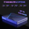 Box H96 Max V56 Smart TV Box Bluetoothcompatible 4.0 Set Top Box 3D Video Formats Free Internet Searching for Home Entertainment