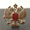 URSS Armée soviétique Russie Russie Soviétique Garde impérial Eagle Emblem Badges Red Star Military Pin pour Caps Hat Coat