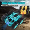 2.4G Mini RC Car High-Speed ​​Double-Sided Drift Stunt 360 Degree Dump Truck Light Bomb 4WD Drive Jump Children's Toys