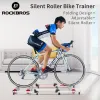 ROCKBROS Bike Roller Trainer Stand Bicycle Exercise Bike Training Indoor Silent Folding Trainer Aluminum Alloy For MTB Road Bike