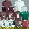 Rozmiar 3xl 24 25 Meksyk piłkarski koszulki copa fani 1985 Zestaw retro koszulka piłkarska Red White Soccer Shirts Chicharito Lozano 2024 2025 Men Kids Sets 1998 1998