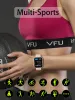 Regardez Senbono 2023 New Women Smart Watch Bluetooth Call Sport Watch Music Player Fitness Tracker Heart Rate Smartwatch Women Men + Box