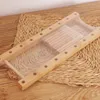 Bamboo Wooden Dish Drainer Rack Plate Rack Stand Pot Lid Holder Kitchen Cabinet Organizer Pan Cups Stand Kitchen Accessories