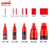 Uni POSCA Acrylique Paint Marker Penns Set Plumones Marcadores PC-1M 3M 5M / 8K / 17K pour Colorres Art Supplies PAPELIER GRAFFITI