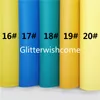 Glitterwishcome 21x29cm A4 Taille Nappa Soft Plain Synthetic Cuir, Faux Tissu en cuir pour arcs GM3039A
