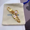 Sevimli Kırmızı Şeftali Kalp Keychain Lüks Tasarımcı Anahtarlık Moda Çantası Kolye Cazibesi Kalp Şekleli Anahtar Zincir Sonsuz Aşk Araba Knitaring Orijinal Kutu Kadın Kadınlar İçin