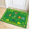 Seven Star Nine Luck Door Mat, Tai Chi Five Elements, Good Fortune Emperor Money Transfer, Yellow Floor, Lucky God Beast, Custom