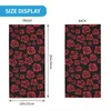 SCARPE FLOWER ROSE BANDANA NETTO GEATER CAITER STAMPATO BALACLAVAS FACCHI SCARFA CALDA CARCA COLDA SPORT SPORTS UNISEX ALLUD