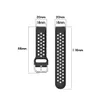 Soft TPE Watch Band Replacement Strap For Ticwatch C2 Watchband With Buckle Smart Watch Bracelet for ASUS zenwatch 2 belt 18mm