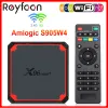 Box x96 Mini Plus TV Box Android 9.0 Amlogic S905W4 Квадъядер A53 5G Dual Wi -Fi H.265 4K Поддержка Google YouTube X96Mini Media Player