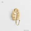 Hooks Nordic Light Luxury Golden Leaves Wall For Hanging Clothes No-punch Hanger Coat Key Hook Decorative Home Organizer