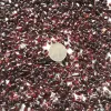 100g Natural Red Garnet Quartz Crystal Polied Stone Rock Gravel Genant E04 Pierres et minéraux naturels