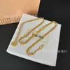Strands designer Autumn New High Edition Miao Family Full Copper K Gold Electroplated Necklace MIu Texture Explosive Light Luxury end PSZX