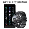 Смотрите 2023 Lige Smart Watches for Men Smart Watch Bluetooth Call SmartWatch Fashion Business Clock New SmartBand Man Fitness Tracker