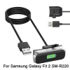 1 st laddningshållare för Samsung Galaxy Fit 2 SM-R220 SMART Watch Wristband Charger USB Charging Cable Power Charger Dock Station