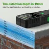 RD MT28 Icke-kontakt digital träfuktmätare Elektromagnetisk fuktmätare Träfuktighetstestning Hygrometer Timmer Damp Detector