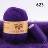 50+20g/Set Hand-Knitting Long Plush Mink Cashmere Yarn High Quality Crochet Thread For Cardigan Sweater Hat for Woman