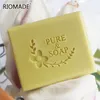 Pure zeep met bloemenvorm Soap Stamp Acryl Natuurlijke transparante aangepaste postzegels met handgemaakte afdichting Z0591PS Z0591PS