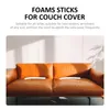 Stol täcker skum anti-glid strip plastisk soffa täckskydd slipcover grepp remsor kudde soffa pinnar