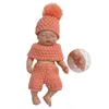 Bebe Reborn RealLista 15cm Mini Silicone solide Reborn Dolls Artiste peint Reborn Baby Doll Bebe Reborn Corpo de Silicone