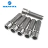 WANYIFA TITANIUM M8X20 25mm BMX HEX BOLTS MED Tvättskruvar för cykel 6st