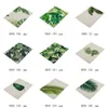 Plant Tree Pattern Kitchen Placemat Dining Table Mat Jungle Leaves Drink Coaster Mat Linen 42*32Cm Untersetzer Pad Bowl Cup Mats