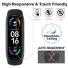 TPU Hydrogel HD Film para Xiaomi Band 8 7 Protector de tela de cobertura completa Pro para Mi Band 3 4 5 6 Acessórios de proteção de banda inteligente