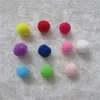 New 100pcs 1.5 size Soft mix color pompom Fluffy Plush cloth Craft DIY Soft ball fur ball home decorate Sewing Supplies