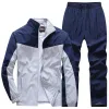 Automn Men Football Tracks Courswear Sports's sets veste + pantalon de basket-ball de basket de basket de basket