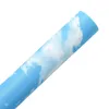 Mavi Gökyüzü ve Beyaz Bulutlar Duvar Dekor Kağıt Vinil Kendinden Yapışkan Su Geçirmez Duvar Kağıdı Oturma Odası Kabuğu ve Çubuk Duvar Çıkarmaları