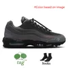 Top Quality 95 Tour Yellow 95s Running Shoes Women Mens Hyper Turquoise Neon Triple Black Obsidian Solar Red Greedy Smoke Grey Olive Platform Big Size 46 GAI Sneakers