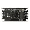 TM1637 ARDUINO 7セグメント用LEDディスプレイモジュール4桁0.36/0.56インチクロックアノードニクシーチューブクアッドシリアルドライバーボードモジュール