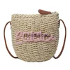 Cross Body Evening Bags Summer Beach Vacation Instagram Cute Girl Bag 2024 New Simple and Fashionable Grass Woven Shoulder H240410