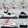 Pain à lacets Chaussures de baskets de luxe Designer Hommes Femmes Chaussures plate-forme Mesh Leather Stadium Hardware-Logo Le cuir extérieur Trainers Sneakers Taille 36-45