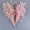 1 Piece Craft Feather Flower Natural Turkey Goose Feathers Tear Triangle 30CM can Bend for can Bend Bride Bouquet Jewelry Make