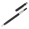 Universal 2 in 1 Stylus Pen Capacitive Touch Screen Clip-On Ball-Pen Handwriting Touch Pen for Tablet iPad Mobile Phone 1Pc