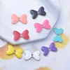 30 stks koper beide zijgieholte bowknot charmes rode koraal hanger connector Diy sieraden oorrang maken