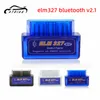 Super Mini ELM327 V2.1 Bluetooth Compatible OBD2 Scanner ELM 327 V1.5 en Android IOS Terrela de diagnóstico de automóvil OBD II Lector de código