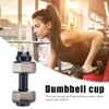 2,6 L HAUBBELLS MOettle Anti-slip Sports Water Bottle Outdoor Fitness Camping Camping Water Butet Booth tasse 240409