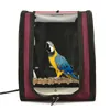 Portable Bird Carrier Cage Bag Breathable Parrot Out Backpack Pet Bird Travel Box Carrier for Large and Small Birds