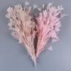 25-30Cm Marabou Turkey Feathers Flower For Headwear Plumas Plumes Wedding Headpiece Accessory Decorative Feathers DIY Crafts