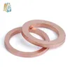 10pcs / 120pcs / 200pcs / 280pcsdin7603 M5 M6 M8 M8 M10 M12 M14 T3 Copper Scelling Renseur pour la rondelle de scellage plat d'écrasement du bateau