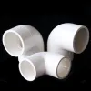 5pcs PVC Tipe Connectors I.D 20 ~ 200 мм ПВХ трубы локоть разъемы для водоснабжения.