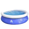 Family Inflatable Swimming Pool 4 Size Inflatable Round Pool for Kids, Adult Bath Tub Home Outdoor Summer Water Party