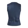 Herrdräkter Stylish Fashion Waistcoat Man kläder Casual Suit M-3XL Mens Button Single Breasted Smart Vest