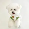 漫画韓国スタイルの犬の服パピーヨークシャーチワワベストTシャツペット猫コスチューム用品小犬ギフト薄くて軽い240328