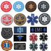 Multicam Medic Reflective Patch Combat Sticked 3D PVC Gummi -Gummi -DIY -Flecken für Kleidungsjacken