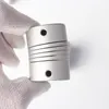 Coupleur d'arbre Couplage flexible Aluminium 24x30 mm 6 / 6.35 / 8/10 / 12 mm pour le moteur de moteur CNC Motor 3D Machine de gravure de l'imprimante