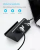 Hubs Orico USB 3.0 Hub 5Gbps High Speed ​​4 Ports Hub Splitter för Desktop Laptop With Stand Holder Phylet PC för Xiaomi Phone